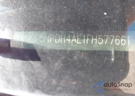 2015 Hyundai Elantra Se from USA, damaged, VIN 5NPDH4AE1FH577661